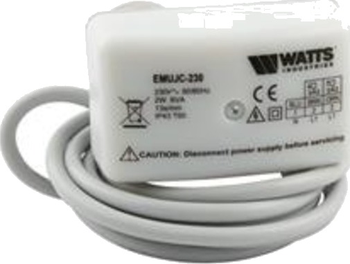 WATTS 230V modulerende motor for værkompensasjon M30-gjenger