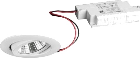 Brumberg Bb03 Innsunket Spotlight 1 Ampuller Led 6 W 3000 K Hvit
