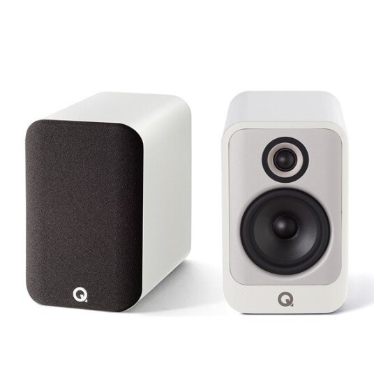 Q Acoustics Concept 30 - stativhøyttalere Hvit høyglans