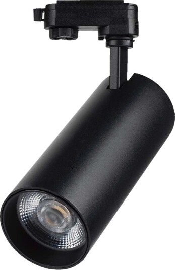 30W/40W skinnespot RA90 sort   CCT 35 grader COB LED   Kulør : 3 i 1
