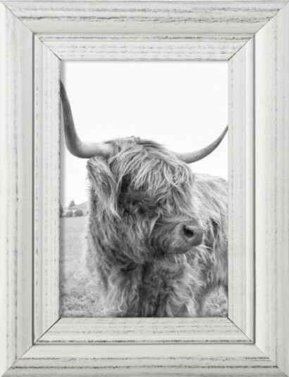 Hama Canuto Glass Tre Hvit Enkel Bilderamme Bord Vegg 10 X 15 Cm Rektangulær