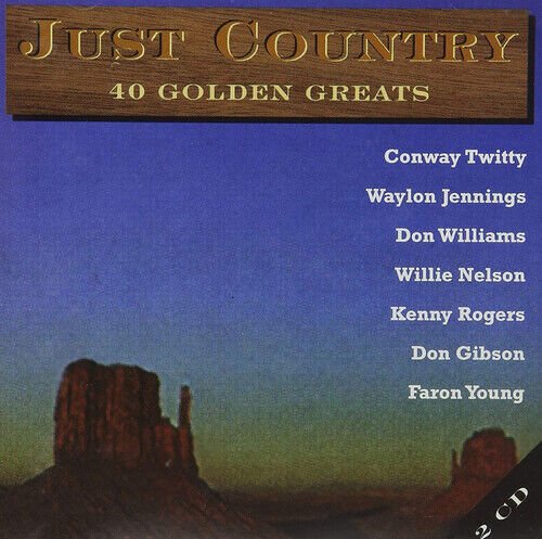 MediaTronixs Various Artists : Just Country: 40 Golden Greats CD (2018) Pre-Owned