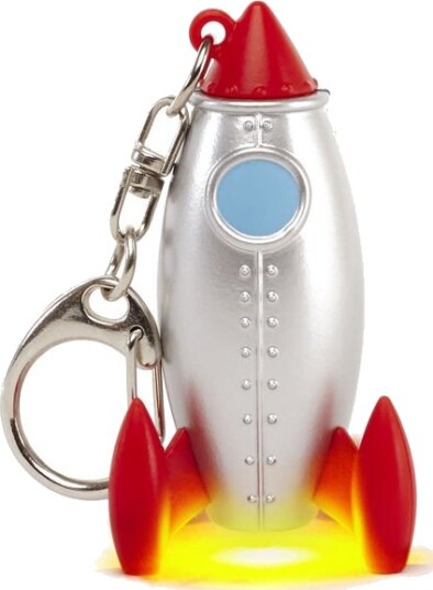 Kikkerland Rocket Keychain KRL79-EU