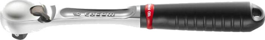 Facom SL.161 1/2" Skralleskaft med 72 Tenner og Ergonomisk Håndtak