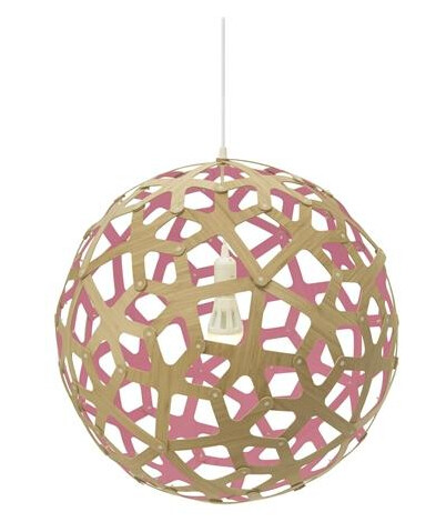David Trubridge Korall Taklampe Ø60 Rosa David Trubridge Korall Taklampe Ø60 Rosa