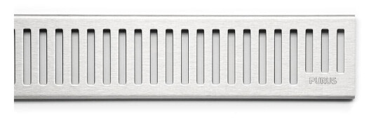 Purus PRO Line 1000mm Gulvslukrist i Rustfritt Stål