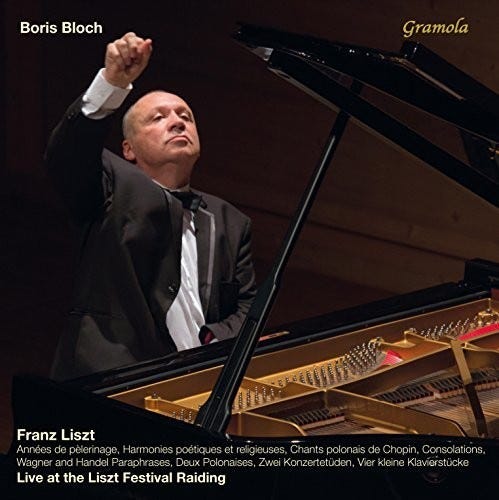 Boris Bloch Live At Liszt Festival Raiding CD