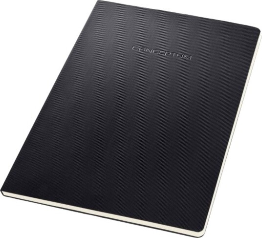 Sigel Conceptum Sort A4 120 Ark 80 G/M² Linjerte Ark Universell