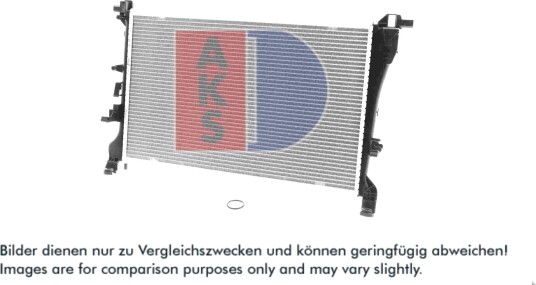 AKS DASIS 080134N Radiator motorkjøling