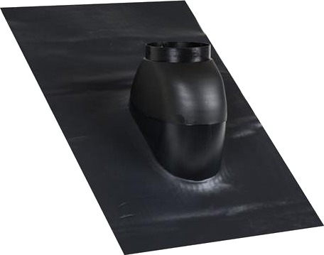 Taginddækning Uni T/Gas Ø125 5-45Gr Sort Taginddækning Uni T/Gas Ø125 5-45Gr Sort