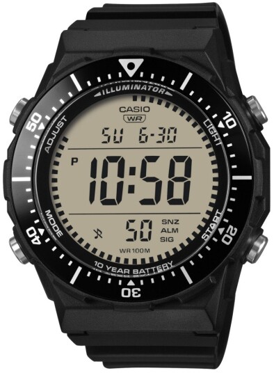 Casio Herreklokke AE 1700H 1AVEF Timeless Collection Beige/Gummi