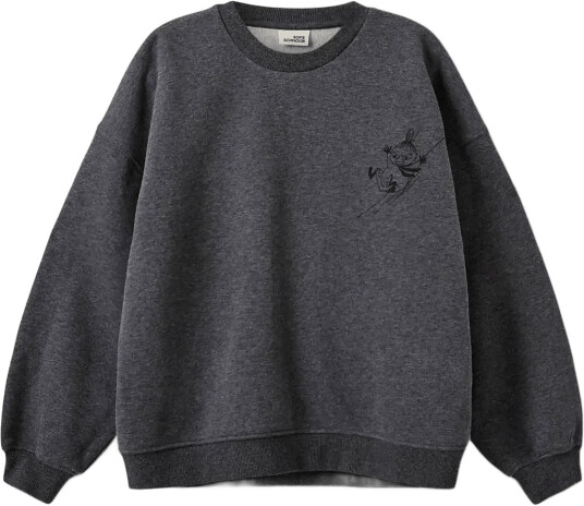 Sofie Schnoor Young Elinsy Moomin Sweatshirt Grey 152