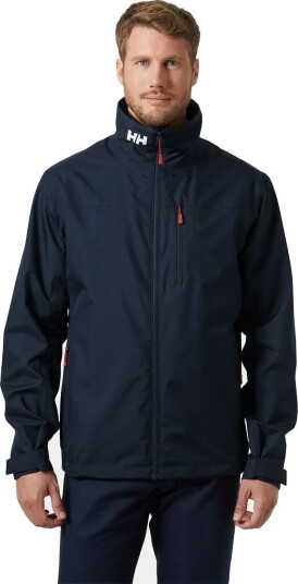 Helly Hansen Men’s Crew Sailing Jacket 2.0 Marineblå Oransje M Helly Hansen Men’s Crew Sailing Jacket 2.0 Marineblå Oransje M