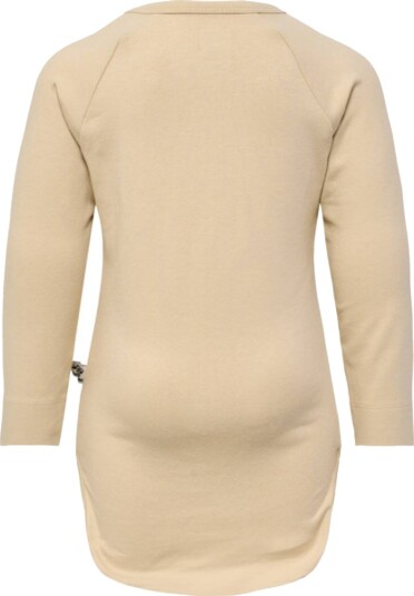 Wheat Body Rib Lace Ls Eggshell (80 / 1 år)