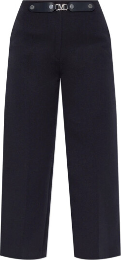 Max Mara Dame Bukser Blå M, Max Mara Dame Bukser Blå M,