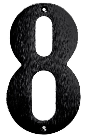 Habo HUSNUMMER 572-8 SORT SB