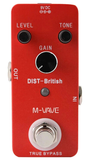 M-vave Dist-British pedal