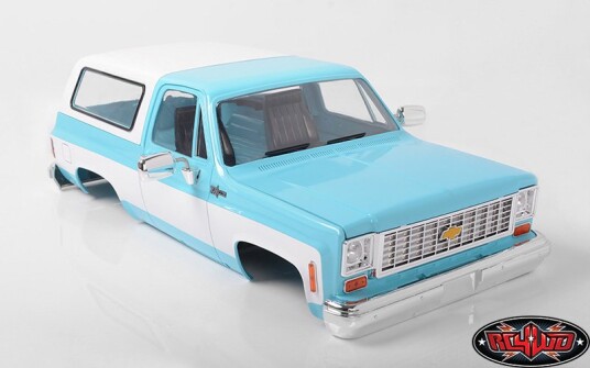 RC4WD 0148 Chevrolet Blazer Hard Body Complete Set Light Blue RC4WD 0148 Chevrolet Blazer Hard Body Complete Set Light Blue