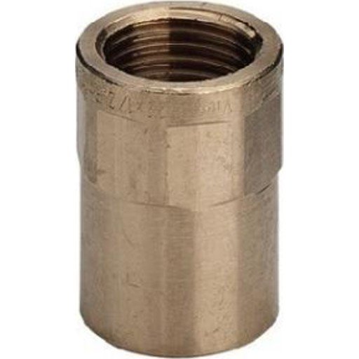 Viega Messing Loddeovergangsmuffe 18 mm x 1/2" til Hydraulikk