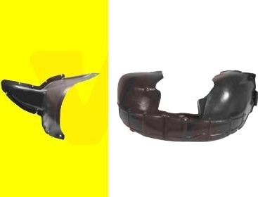 Innerskjerm plastikk VAN WEZEL 7622435 Innerskjerm plastikk VAN WEZEL 7622435