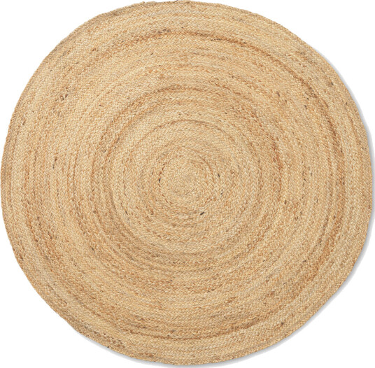 ferm LIVING Eternal juteteppe rund small Natural ferm LIVING Eternal juteteppe rund small Natural