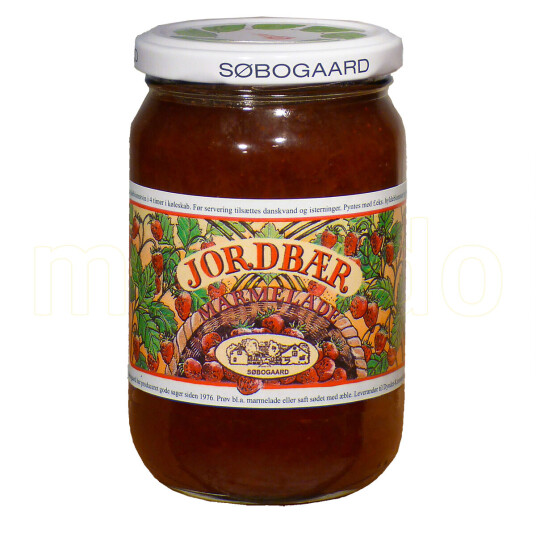 Søbogaard Jordbærmarmelade Ø 390g