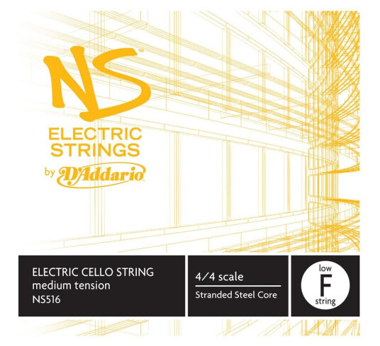 D'Addario Ns516 Low F El. Cello String Ns Electric Low F 27.0 D'Addario Ns516 Low F El. Cello String Ns Electric Low F 27.0