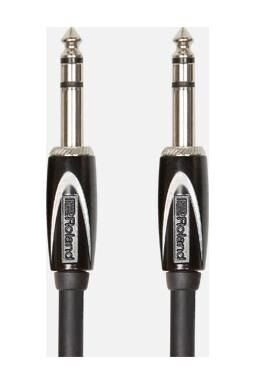 Roland Rcc 3 Trtr 1m Interconnect Cable 1/4" Trs 1/4" Trs Balanced