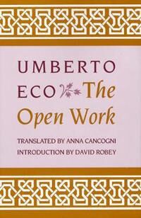 Eco Umberto The Open Work Eco Umberto The Open Work