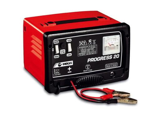 Helvi Batterilader Progress 20, 12/24 V, 14a