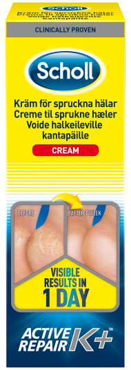 Scholl Professional Krem Sprukne Hæler, 60 ml