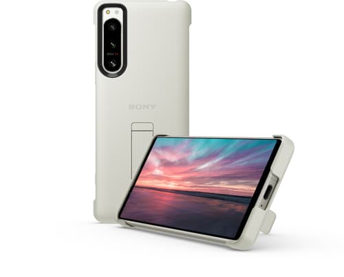 Sony Stand Back Cover Sony Xperia 5 Iv Ecrufarge
