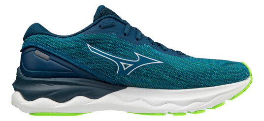 Mizuno Wave Skyrise 3 Smoke Blue/Neo Lime/Neon Flame 44 Mizuno Wave Skyrise 3 Smoke Blue/Neo Lime/Neon Flame 44