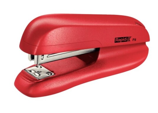 Rapid F6 20 Ark Rød Standard Klemform 24/6 26/6 Abs Metall 5,5 Cm Rapid F6 20 Ark Rød Standard Klemform 24/6 26/6 Abs Metall 5,5 Cm