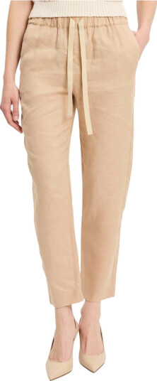 Semicouture Dame Bukser Beige M,