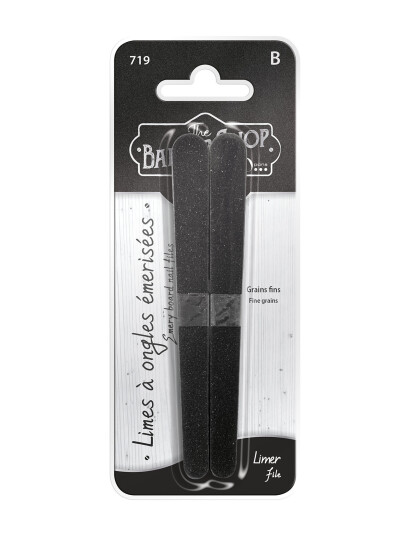  BO Paris Ultra-Fine Nail Files - Black - ONE SIZE