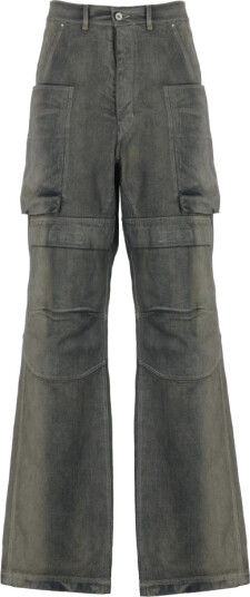 Rick Owens Herre Jeans Grå W32, Rick Owens Herre Jeans Grå W32,