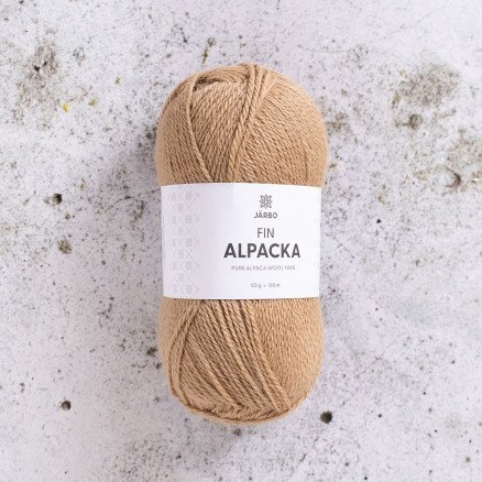 Järbo Fine Alpaca Garn 151 Beige Sepia Järbo Fine Alpaca Garn 151 Beige Sepia