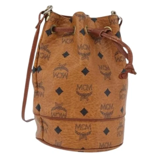 MCM Pre-owned Dame Pre-owned Brun