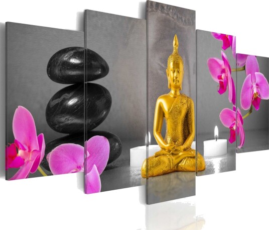 Bilde Zen Golden Buddha 200x100 Artgeist sp. z o. o.