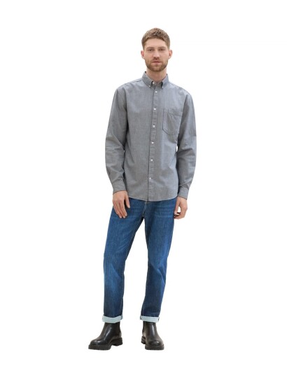 Tom Tailor Oxford Shirt   White   XXL