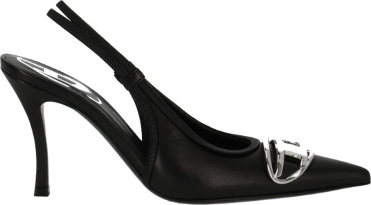 Diesel Dame Sko Svart 37 EU,