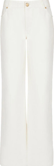 Balmain Dame Jeans Hvit XS,