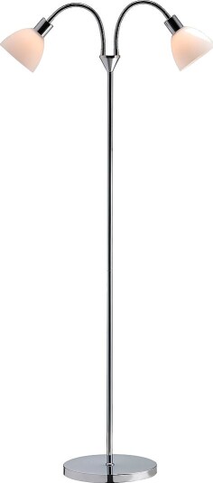 Nordlux Gulvlampe Ray Double Krom Gulvlamper