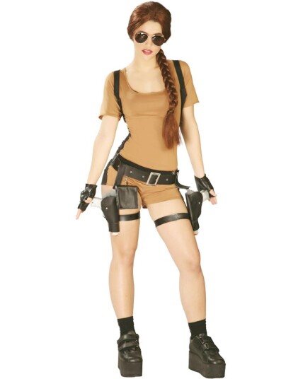 Lara Croft Inspirert Damekostyme Lara Croft Inspirert Damekostyme