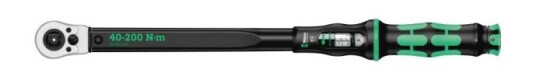 Wera Click-Torque C 3 Push R/L Momentnøkkel 40-200 Nm Justerbar Håndverktøy