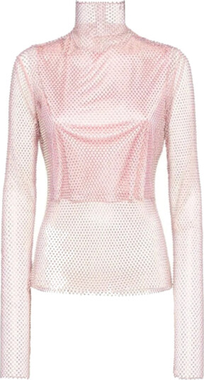 Sportmax Dame Topper Rosa S,