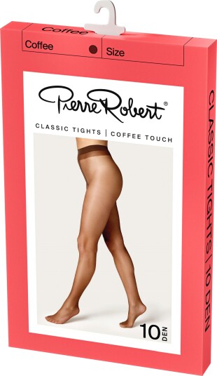 Pierre Robert Classic Tights Coffee Touch 10 DEN Coffee 44 48