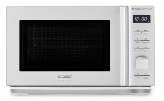 Caso Mg 20 Cube Benkeplate Grill Mikrobølge L 800 W Knapper Rotasjon Sølv Caso Mg 20 Cube Benkeplate Grill Mikrobølge L 800 W Knapper Rotasjon Sølv