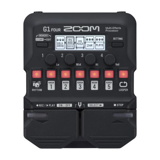Zoom G1 Four Guitar Multi-Effects Proces Zoom G1 Four Guitar Multi-Effects Proces